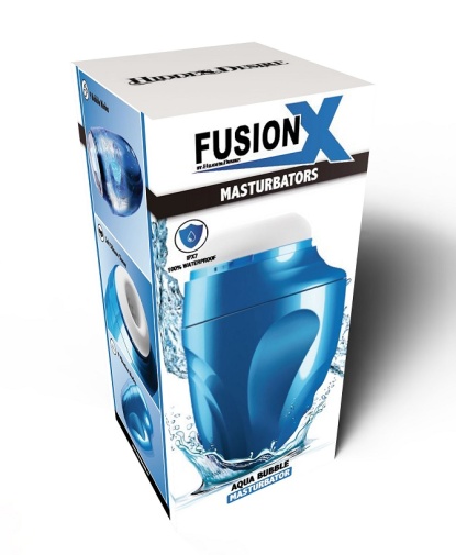 Hidden Desire - Aqua Bubble Masturbator - Blue photo