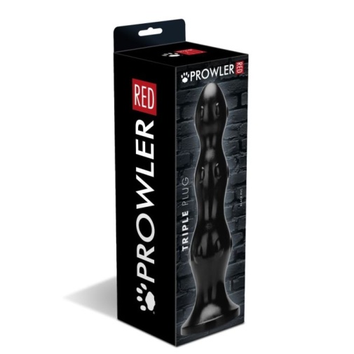 Prowler - Triple Anal Plug - Black photo