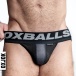 Oxjok - Airmesh Jockstrap w Ring - Tar Black - XL photo-2
