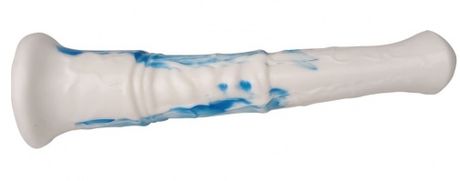 FAAK - Horse Long Dildo - White/Blue photo
