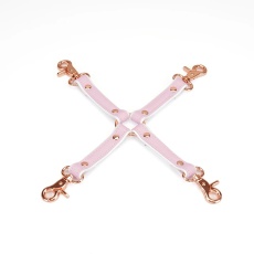 Liebe Seele - Fairy Goat Leather Hogtie - Pink photo