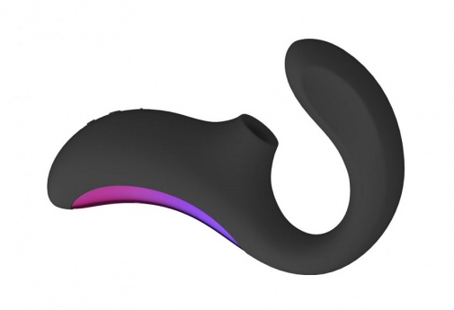 Lelo - Enigma Cruise 陰蒂吸啜及G點雙重刺激聲波按摩器 - 黑色 照片