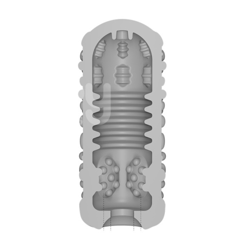 Lovetoy - Knights Ring Vibro 2in1 Sleeve - Drip photo