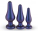 Hueman - Comets Butt Plug Set - Purple photo-4