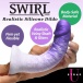 Strap U - Real Swirl 微弯假阳具 - 紫色 照片-7