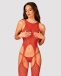 Obsessive - Bodystocking N122 - Red - XL/XXL photo-5