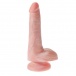 King Cock - 6″ Cock With Balls - Flesh photo