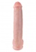 King Cock - 15" 仿真假陽具連睪丸 - 肉色 照片-4