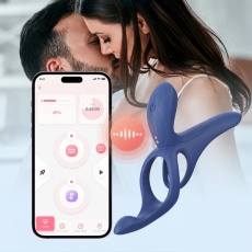 Honey Play Box - Pleasure Pivot App Couples Vibrator - Black photo