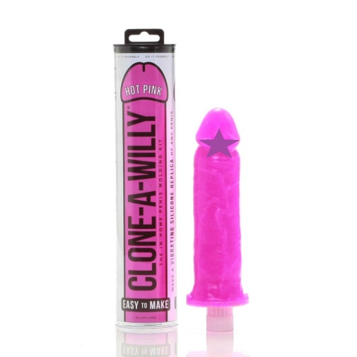 Clone A Willy - Kit Neon Dildo  阴茎倒模套装 - 萤光粉红色 照片
