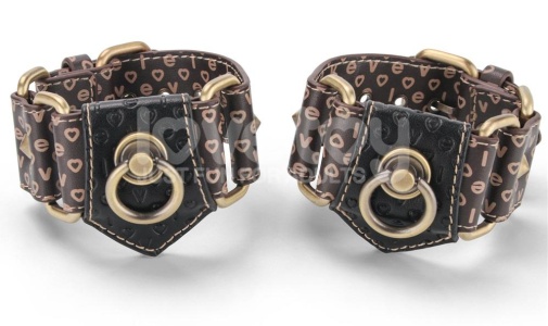 Lovetoy - Rebellion Reign Hand Cuffs - Black photo