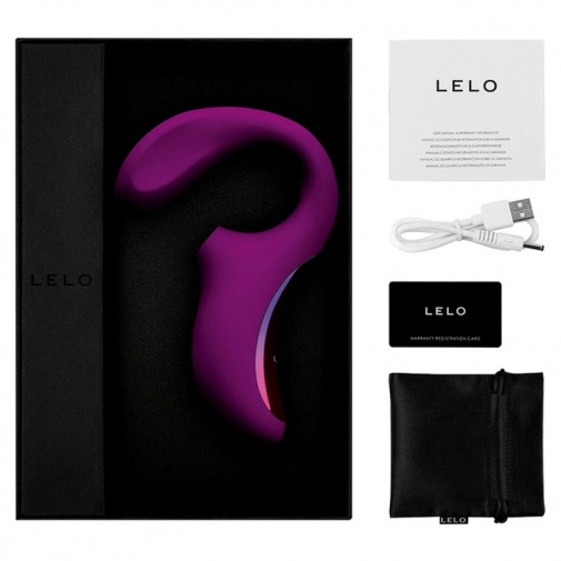 Lelo - Enigma Clitoral Stimulator - Deep Rose photo