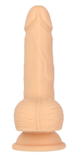 Naked Addiction - 6.5吋遥控抽插式仿真阳具 - 肉色 照片