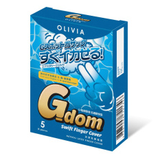 Olivia - G-dom Swift Finger Condoms 5's Pack 照片