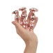 Rosy Gold - Metal Butt Plug 3 pcs photo-2