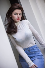 Christina 成熟開放高挑歐美模特 超柔軟矽膠仿真性愛娃娃 171cm 照片