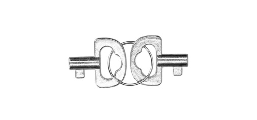 Ouch - Spreader Bar w Cuffs - Silver photo