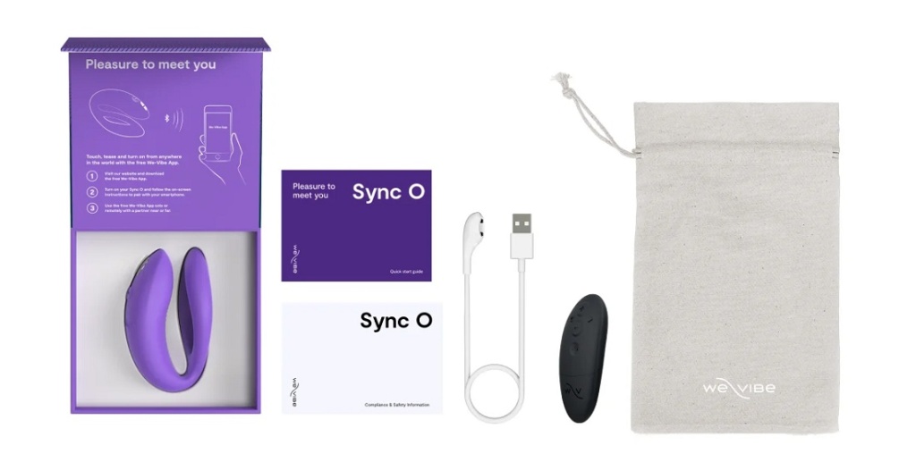 Sync O is a new kind of C-Shape vibrator for pleasure seeker... We-Vibe - Sync O - Light Purple photo-12