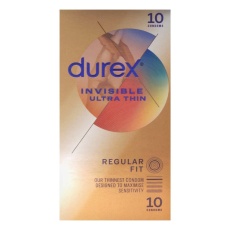 Durex - 隱形超特薄避孕套 10個裝 照片