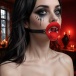 Master Series - Vampire Vibro Mouth Gag - Red photo-2