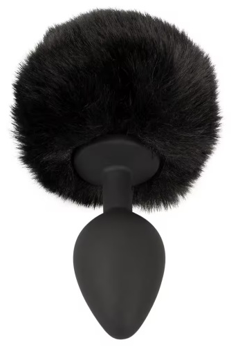 You2Toys - Fluffy Tail Plug M - Black photo