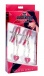 Master Series - Captive Heart Padlock Nipple Clamps - Red photo-5