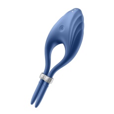 Satisfyer - Duelist Vibro Ring - Dark Blue photo