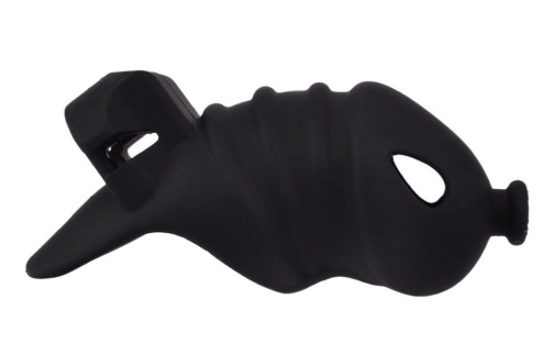 FAAK - Long Resin Chastity Cage - Black photo