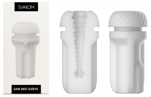 SVAKOM - Sam Neo Sleeve - White photo