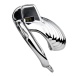 FAAK - Shell Chastity Cage 45mm - Silver photo-7