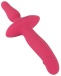 Couple Choise - 2in1 Vibrator w Butt Plug - Pink photo-3