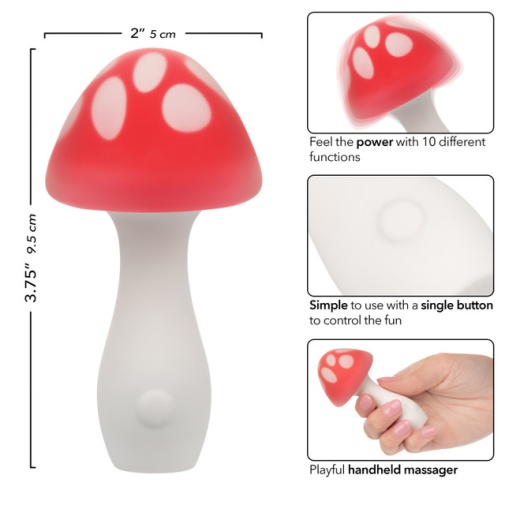 CEN - Naughty Bits Muff Shroom Vibro Massager photo