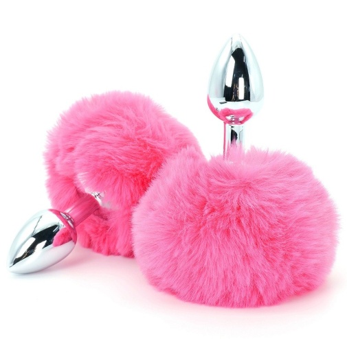 ToyJoy - Happiness Butt Plug w Tail - Pink photo