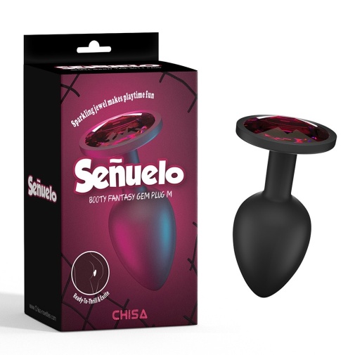 Chisa - Booty Fantasy Gem Plug M - Black photo
