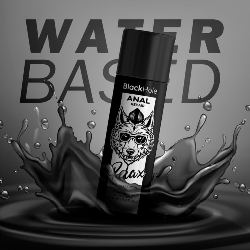 Black Hole - 水性後庭溫和放鬆凝膠 - 100ml 照片