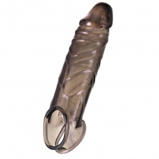 XLover - Realistic Penis Extender Sleeve - Black photo