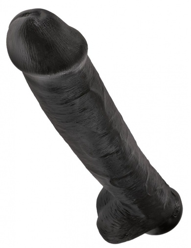 King Cock - Cock 15″ With Balls - Black photo