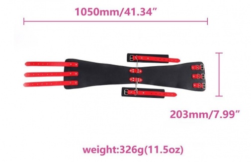 MT - Waist Band w Handcuffs - Black photo