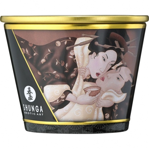 Shunga - 巧克力味按摩蠟燭 - 170ml 照片