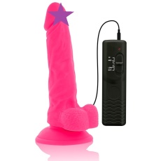 Diversia - Flexible Vibro Dildo 18cm - Pink photo