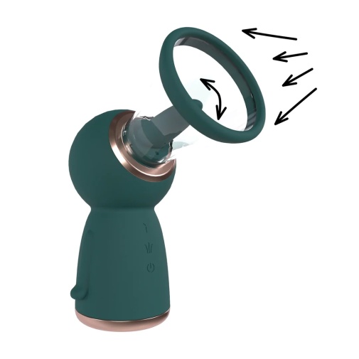 Pumped - Exquisite Vulva & Breast Pump - Forest Green photo