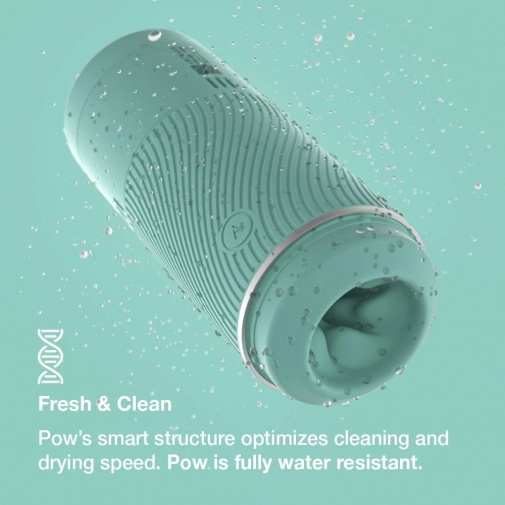 Arcwave - Pow Shake IT Up 真空吸啜感手動自慰器 - 薄荷綠 照片