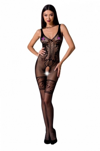 Passion - Bodystocking BS069 - Black photo