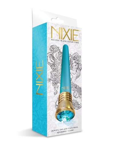Nixie - Mystic Wave Classic 震动棒 - 海蓝宝石 照片