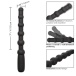 CEN - X-10 Vibro Anal Beads - Black photo-7