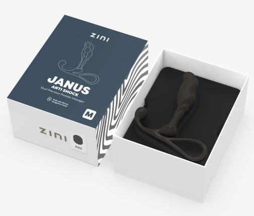 Zini - Janus Anti Shock Prostate Massager M - Black photo