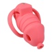 FAAK - Long Resin Chastity Cage - Red photo-4