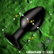 Creature Cocks - Green Eye Plug M - Black photo-4
