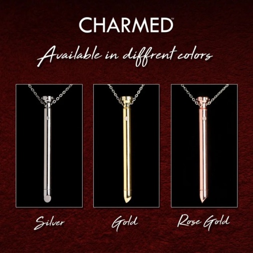 Charmed - 7X Vibro Necklace - Silver photo