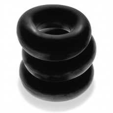Oxballs - Fat Willy Cockring 3's Pack - Black photo